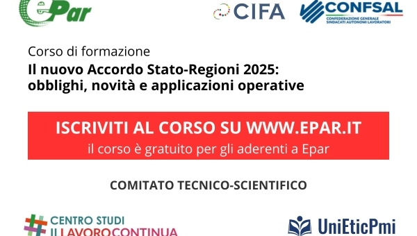 Accordo Stato-Regioni 2025